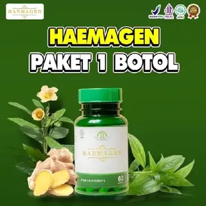 Heamagen Original Asli Solusi Ampuh Mengatasi Kulit Gatal Isi 60 Kapsul Asli