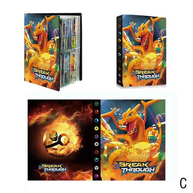【Ready Stock】240PCS Buku Album Kartu Pokemon Kartu Game Pokemon Cards Holder 2