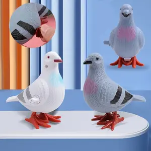Mainan Edukasi Anak Burung Merpati Lompat Seru Figure Animal Tanpa Baterai