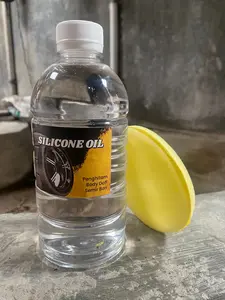 Silicon Oil Semir Ban Dan Body Kasar Kendaraan 500 ML Free Spon