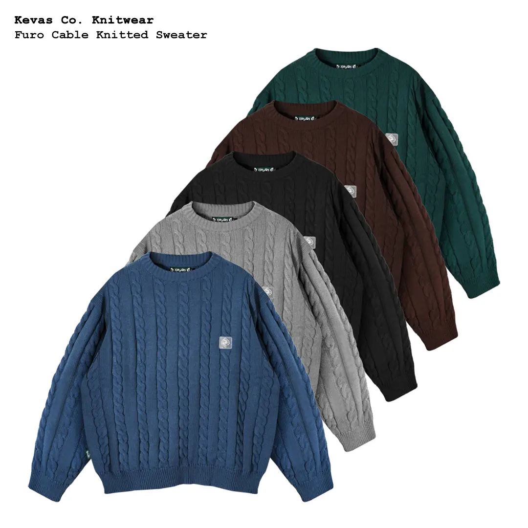 Kevas Furo Cable Knitted Sweater