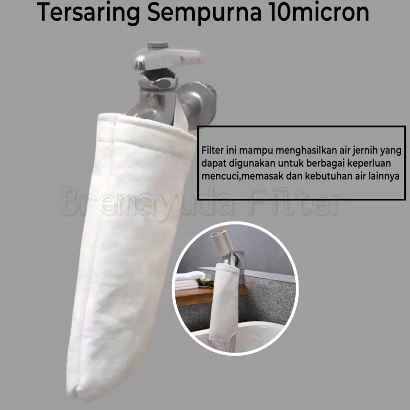 Saringan air filter penjernih air keruh kuning dan bau 3