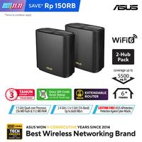 Gambar ASUS ZenWiFi XT8 Black AX6600 Whole Home Tri-Band Mesh WiFi 6 System (Dual Pack) dari ASUS COMPONENT Kota Administrasi Jakarta Pusat 1 Tokopedia
