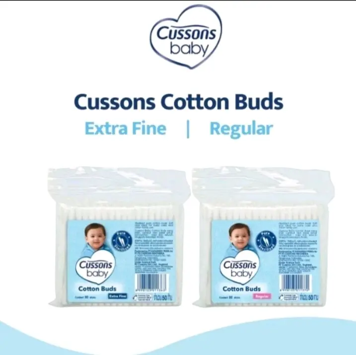 CUSSONS BABY Cotton Buds Extra Fine Isi 50's / 100's