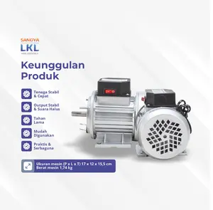 SANOYA Dinamo Motor SANOYA S-200 Mesin Parut Kelapa | Sparepart Suku Cadang Parutan Kelapa Halus