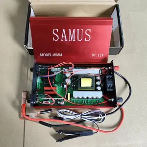 Ready!!! SAMUS 858M Inverter Transformator Booster Portabel 10 Tabung DC12V Silikon Tunggal 2000W