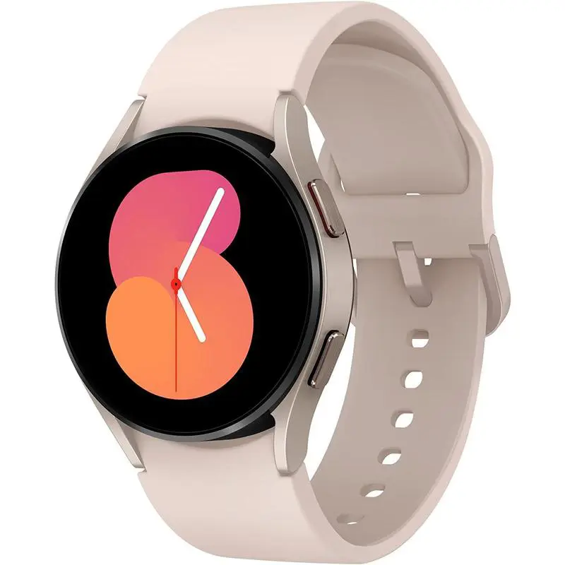 For Samsung Galaxy Watch 7 Bluetooth Smart Watch W/Body, Health, Fitness and Sleep Tracking Device, Improved Battery, Sapphire Crystal Glass, Enhanced GPS Tracking, US Version, pink Gold Watch Bezel