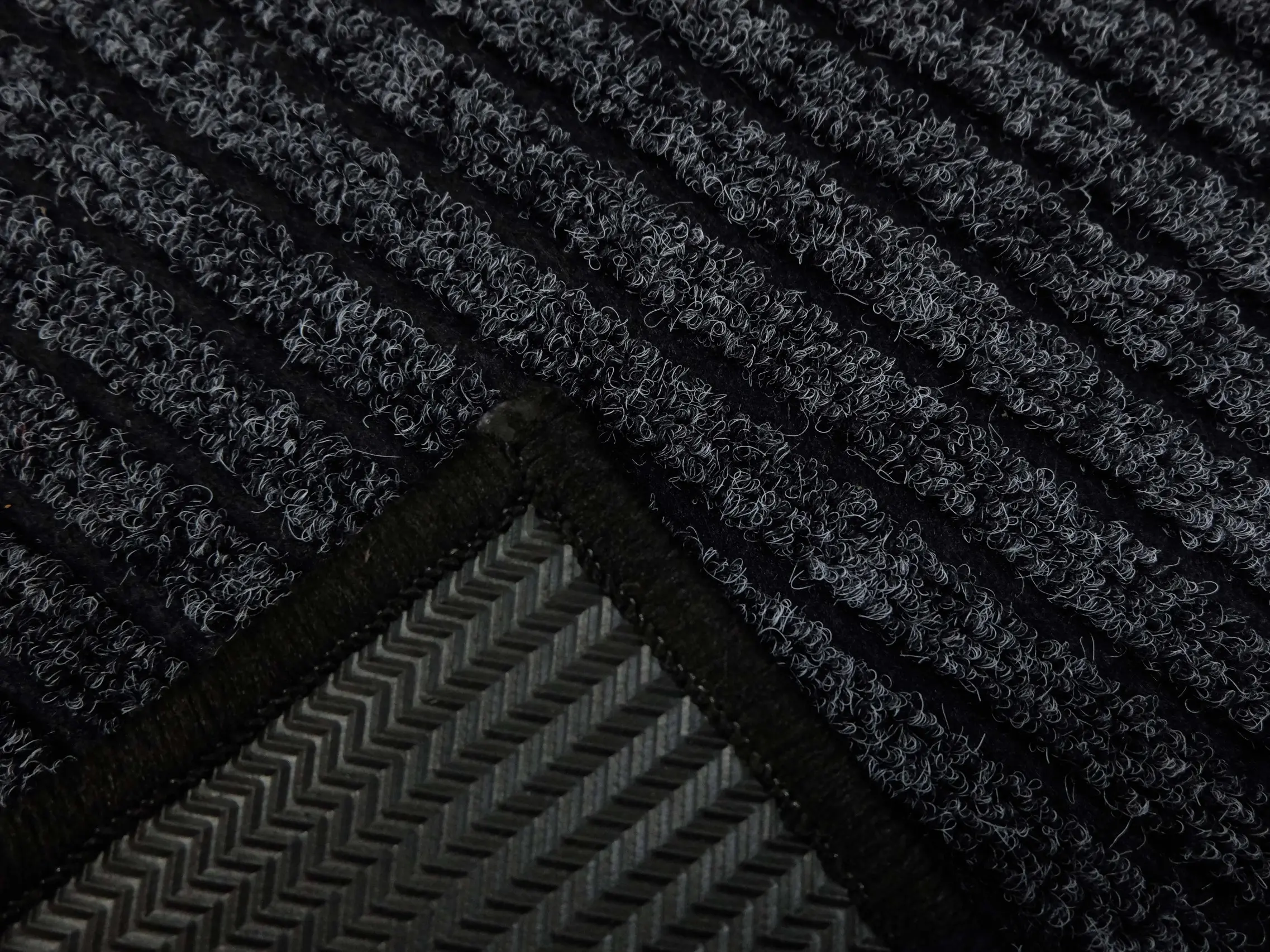 Keset Pintu Depan 40 140cm Keset Kaki Aesthetic Karpet Premium Tebal - PREMIUM MAT J04 CHARCOAL