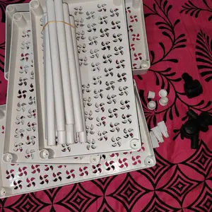 COD LACOOK rak toilet rak serbaguna square rak dapur rak susun 4 tingkat dengan roda