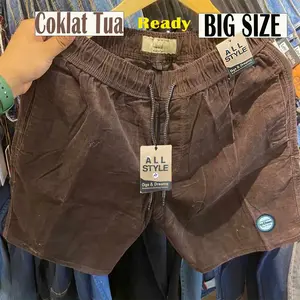 Celana Pendek Laki Laki Dewasa Corduroy Premium Model WalkShort Ukuran Jumbo dan Standar - Surfing Broad Short - Pantai Nyaman celana  pendek Pria Distro Keren Santai