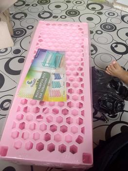 Product Review of CORNELIUS Rak Sepatu Plastik Susun 5 / Tempat Susun sepatu Rak Sandal bedola rakdapur rak  sepatu from S**a 0