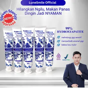 COD - BPOM Lunesmile BELI 1 PASTA DAPAT GRATIS 1 SIKAT GIGI  - Osmathus Menthol Pasta Gigi Pembersih Karang Gigi / Membersihkan noda Gigi  / Gigi Berlubang / Menghilangkan Bau Mulut