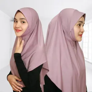 Bergo Instan Malay Dagu Jilbab Instan Dagu size L Jersey Premium