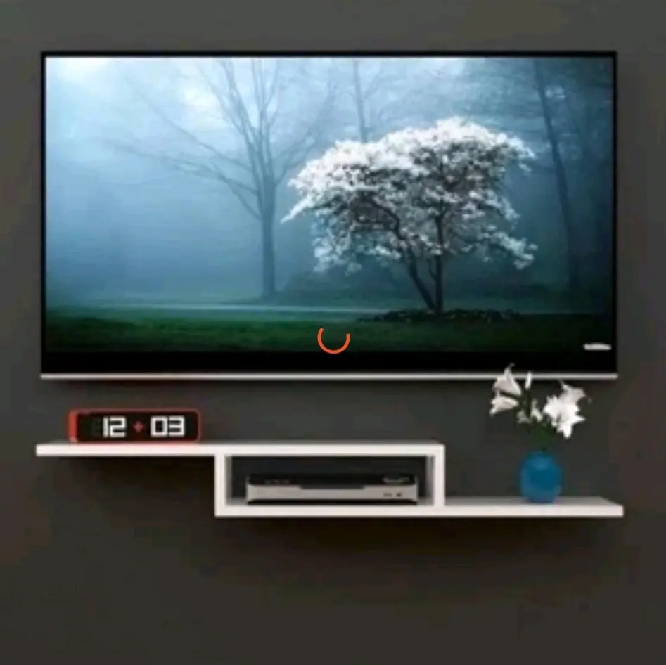 Rak Dinding Tv Meja Dinding Tv Rak Dinding Multifungsi Rak Dinding Jati Blanda