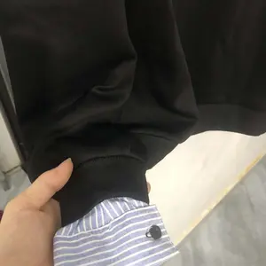 Áo sweater phối sơ mi dài tay JULIDO chất liệu vải nỉ hai da