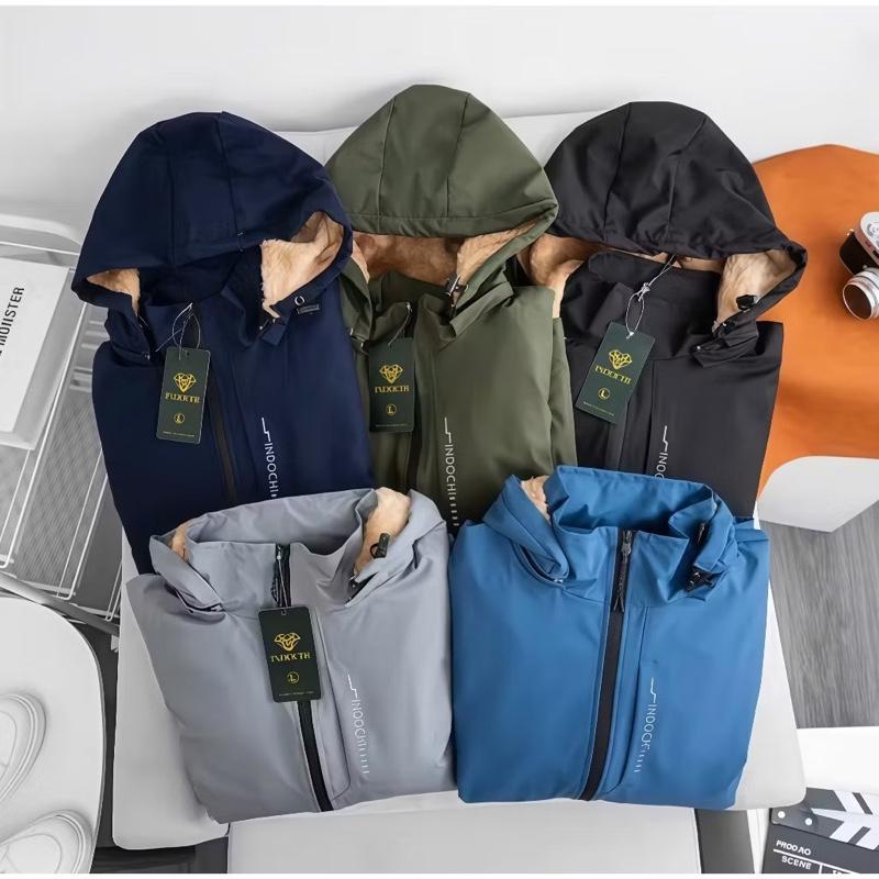 Áo khoác gió Nam Nữ lót lông 2 Lớp Dày Dặn chống gió chống nước giữ ấm cơ thể