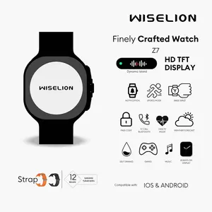 WISELION Smartwatch Z7 Ultra Outdoor Smartwatch - IP68 Waterproof - Sport & Health Monitoring - BT Call Bluetooth