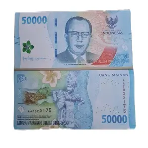 Mainan Edukasi 50 Lembar 65x135mm Kertas Ap untuk Menghitung Uang Praktis & Kreatif Anak Indonesia