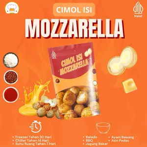 CEMILAN CIMOL BOJOT ISI MOZZARELLA CHEESE INSTAN FROZEN