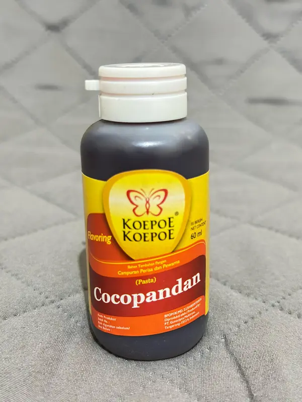 Pasta Perisa Cair Koepoe Koepoe 60ml VANILLA COCOPANDAN DURIAN PISANGA AMBON PANDAN NANAS STROBERI 4