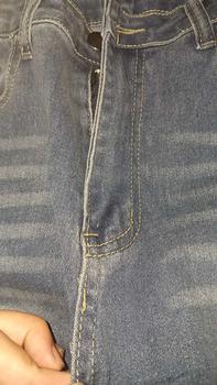 Product Review of Kivi Garment Jeans Cutbray Wanita Highwaist Jeans Cutbray Stylish, Cutbray Denim, Sentuhan Flare Klasik,Celana Wanita, Celana Panjang Stretchy (Melar) from l**o 2