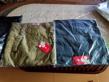 Product Review of ROSELLA BLOUSE POLO LINEN . baju Atasan Santai from r**r 1