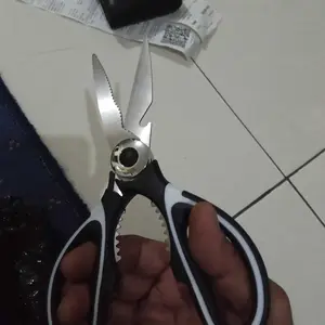 [COD] SK C998 Gunting Dapur Serbaguna Stainless Kitchenware Tahan Karat Set Tutup