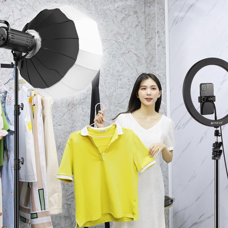 PULUZ 65cm Foldable Lantern Softbox SpeedLite Flash Light Foldable Diffuser 6