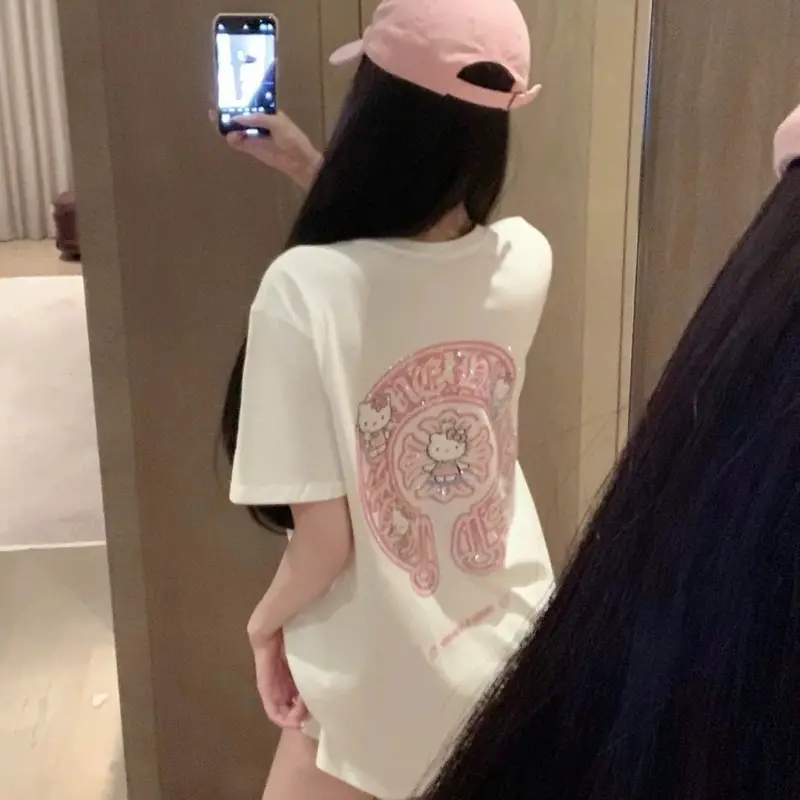 ÁO PHÔNG COTTON HAI CHIỀU LẠNH HÌNH CHOM, CHÚ MÈO CÓ RÂU
