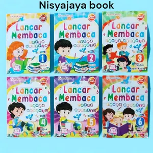 1 Paket Lancar Membaca Tanpa Mengeja Isi 6 Buku Full Tim Anak Hebat