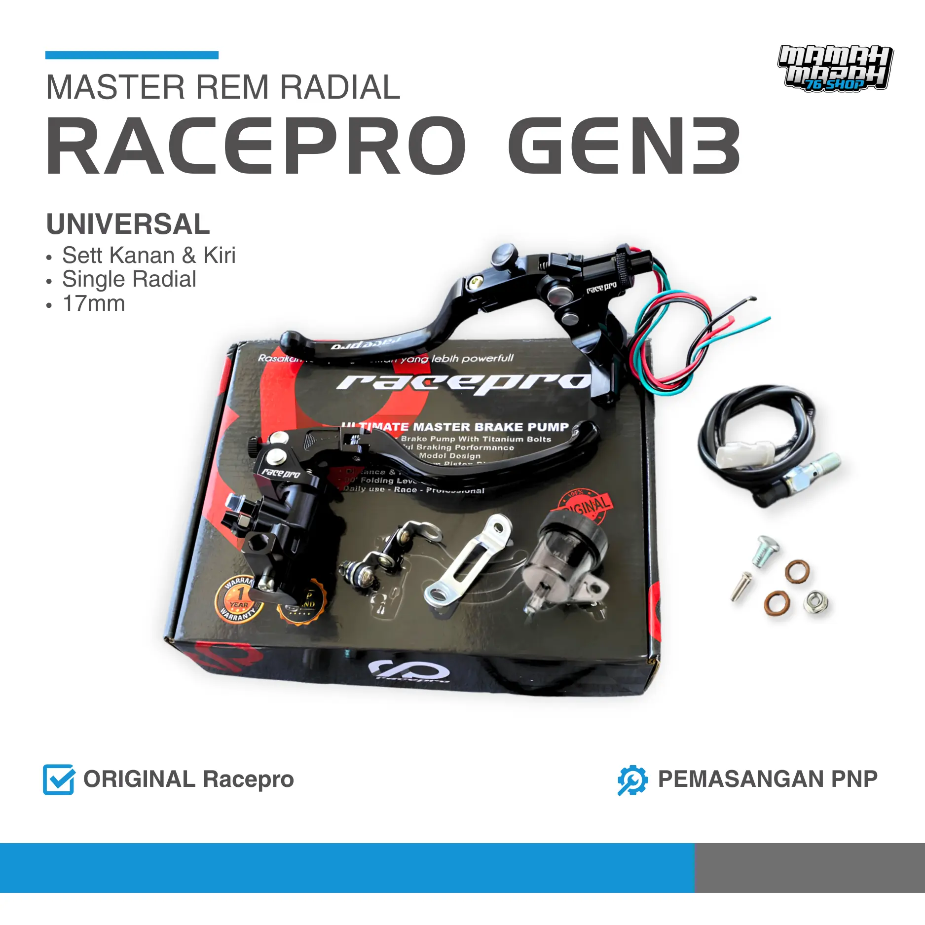 RACEPRO SINGLE TABUNG