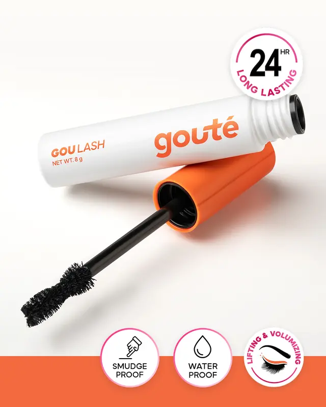 gouté Goulash - Quick Lift Mascara - Long-lasting up to 24H │ Waterproof │ Smudgeproof │ High-Pigmented 3