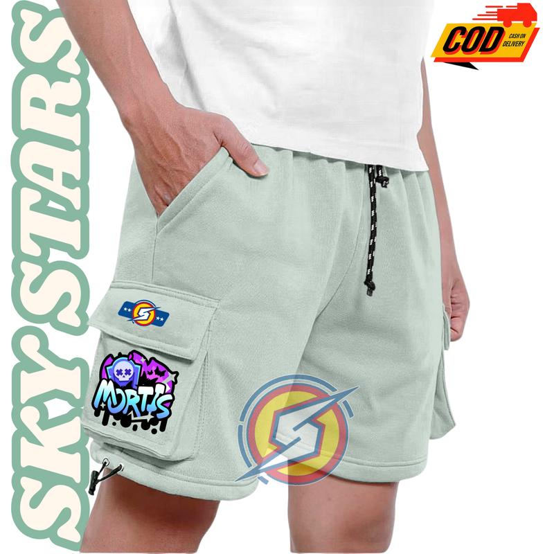 Cargo Pendek Dewasa Kekinian Terpopuler Warna Abu Paralon Santai Bahan Kaian Fleece Tebal Celana Pendek Pria Wanita Termurah Terlaris Surfing Pantai Santai Shorts Distro Kain Hitam Navy 5