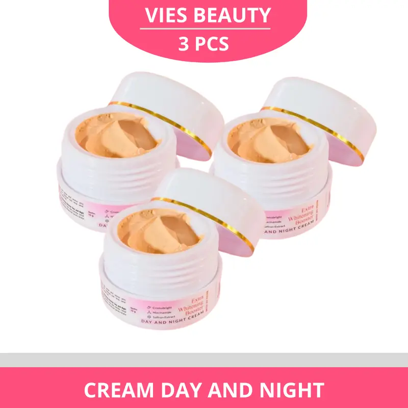 Vies Beauty Bundling 3pcs Extra Whitening Booster Day & Night cream Vies beauty 1