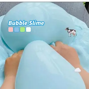 BEAUTY KENDARI Slime Jelly Rainbow 160ml / Slime Tofu Warna Warni Mainan Anak Pastel