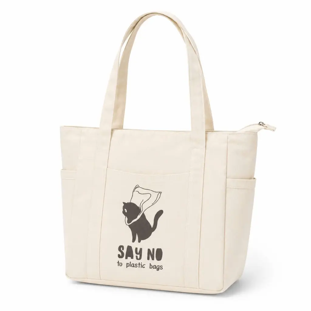 Túi Vải Canvas Túi ToTe 4 Ngăn Kiểu Dáng Cute Đi Chơi, Mua Sắm Kích thước 40cm x 30cm Loại Có Khóa kéo, Chất Vải Dầy Dặn | BigBuy360 - bigbuy360.vn Túi Vải Canvas Túi ToTe 4 Ngăn Kiểu Dáng Cute Đi Chơi, Mua Sắm Kích thước 40cm x 30cm Loại Có Khóa kéo, Chất Vải Dầy Dặn | BigBuy360 - bigbuy360.vn
