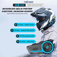 Gambar ReTouch X5 Pro Intercom Bluetooth Headset dari Candi Motor Kab. Banyumas 2 Tokopedia