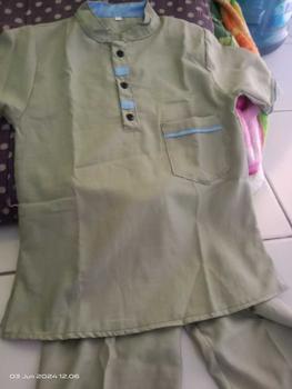 Product Review of PILIH MOTIF SETELAN KOKO KURTA ANAK KANCING 1-10 TAHUN from R**O 0