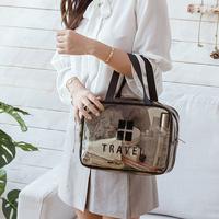 Gambar U-Living Washbag Tansparan Washbag Travel Tas Kosmetik Besar Travel Tas Make Up Tas Travel AO005 Pink - Kecil Trans. dari U-Living Official Store Kota Bekasi 4 Tokopedia