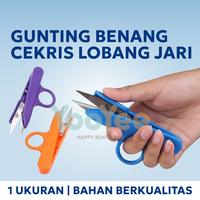 Gambar Yooyee Gunting buang Benang Gagang Jari Plastik / Gunting Cekris Lobang Jari - Not Specified dari Yooyee Indonesia Kota Administrasi Jakarta Barat 1 Tokopedia