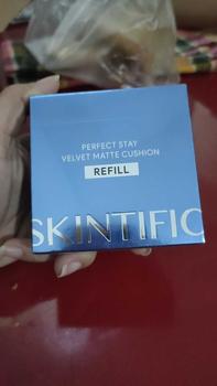 Product Review of Skintific Refill Perfect Stay Velvet Matte Cushion 00 Porcelain from M**a c**o 0