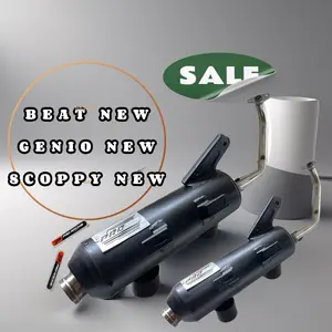 Knalpot famost beat/ scopy/ genio ( KOJ ) spesial costom  motorcycle