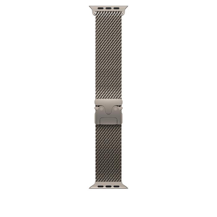 Gambar infiniteSpace Titanium Milanese Loop untuk infiniteWatch 11 Pro, 11 Pro Mini & Apple Watch 45/46/49mm - Natural Titanium dari infiniteSpace Official Kota Administrasi Jakarta Utara 4 Tokopedia