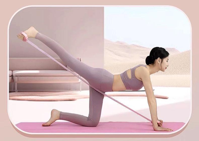 Product Introduction of "6 Levels Adjustable Resistance Bands Set for Home Gym, Full Body Workout with Handles & Ankle Straps" Portable Fitness Equipment for Muscle Training " 24