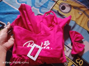 Product Review of JJAS BARBIEEE KIDS DRESS FIT 3 TO 4 and 5 to 6 YEAR OLD SPECIAL FABRIC from A**️ 3