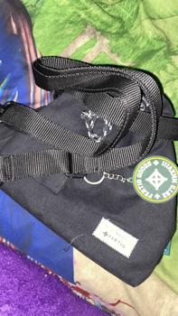 Product Review of Fertig - Envy Black - Tas Serut 2 In 1 Slingbag Clutch bag - Dumpling Bag Wanita Kanvas -Tas Selempang Wanita from ✯**✯ 0