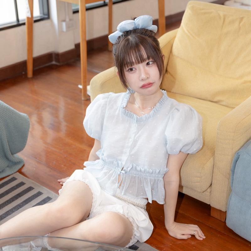 RIKA น้องบารุเสื้อแขนบอลลูนมีซับใน