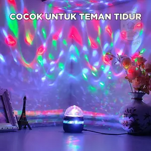 [MURAH] Lampu Stary Proyektor Langit Malam Bintang-Bintang Warna Warni Aurora