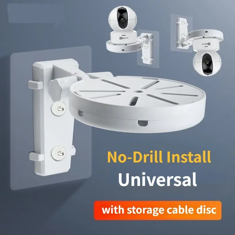 Giá Chân Đế Camera Gắn Tường, Không Cần Khoan, Giá Đỡ CCTV, Giá Đỡ Giám Sát Camera Nhiều, Sử Dụng Trong Nhà, Giá Đỡ Đế Thông Dụng Chính Hãng