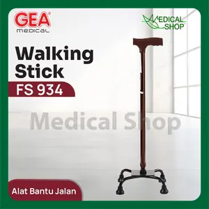 GEA l Tongkat Kaki 4 FS 934 l Alat Bantu Jalan